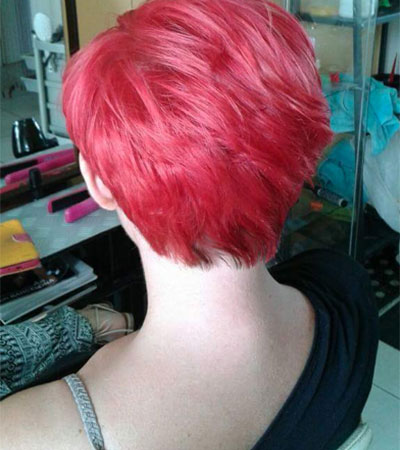 Tinta capelli rosa Tradate